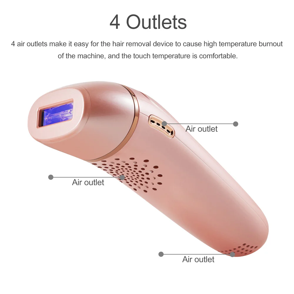 Перманентный лазерный эпилятор IPL для всего тела удаления акне и морщин бикини