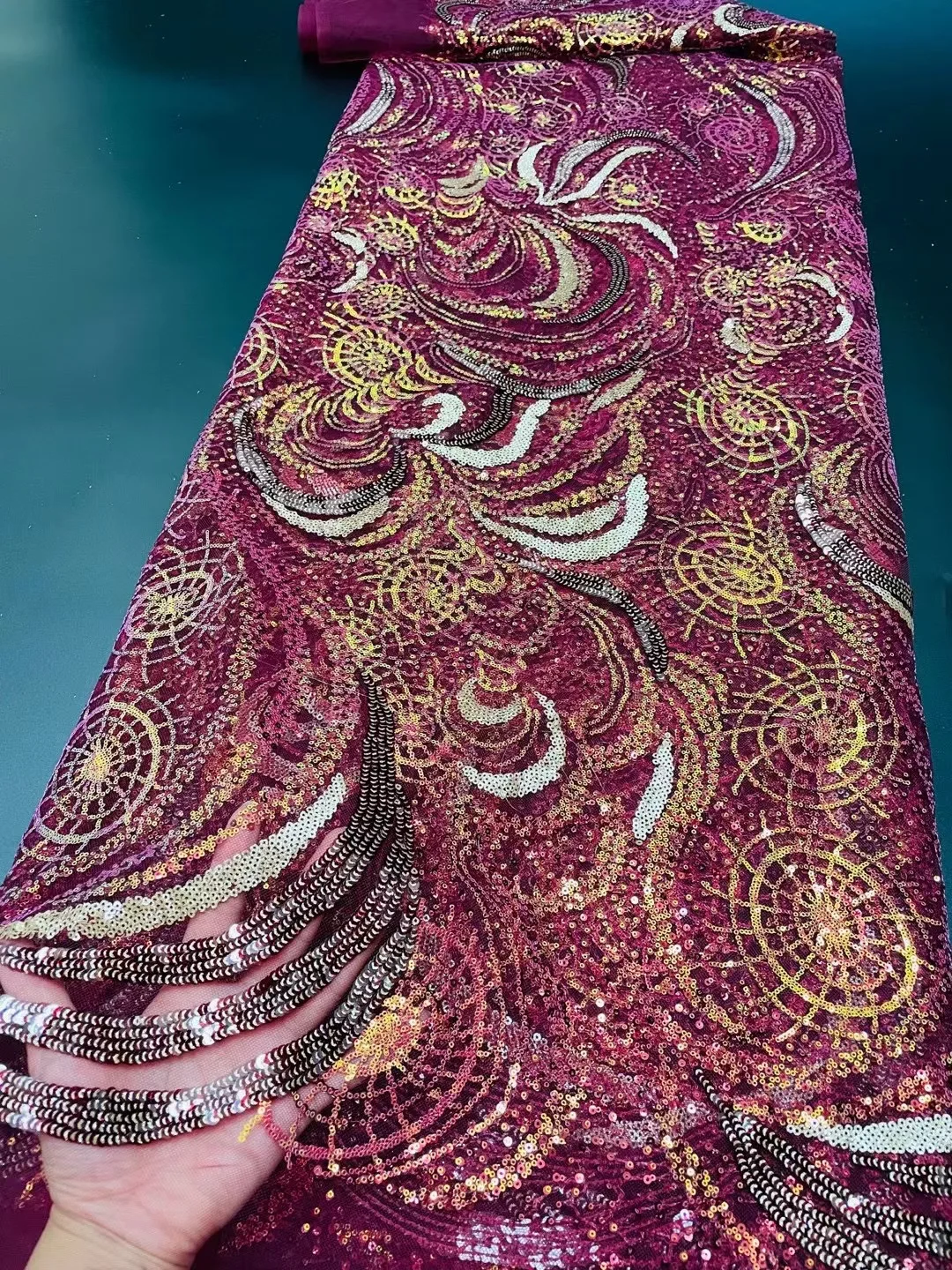 

Новый швейцарский Высококачественный кружевной материал французская Тюлевая кружевная ткань Нигерия для женского платья Африканский нов...