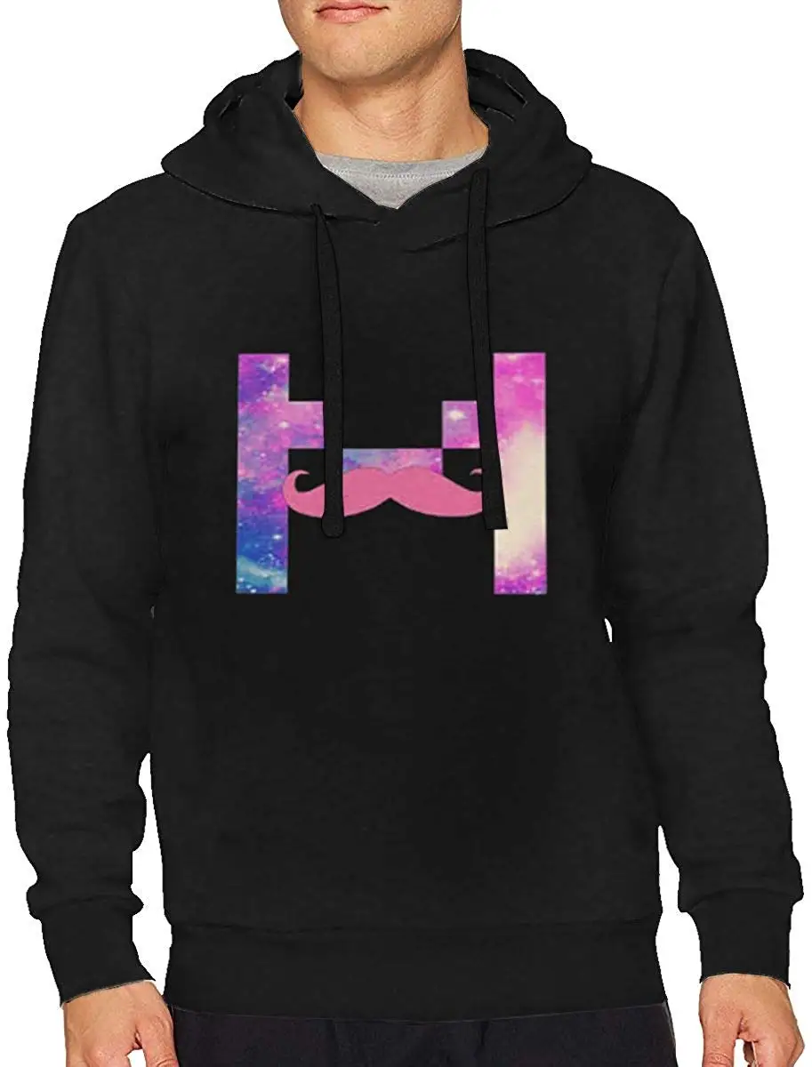 Nevaehbriella мужской свитер с логотипом Markiplier Повседневный стиль шнурок капюшоном для