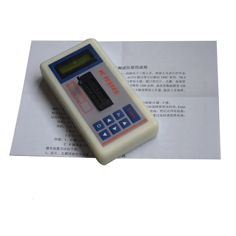 

Professional Integrated Circuit IC Tester Transistor Tester Online Maintenance Digital Led Transistor IC Tester
