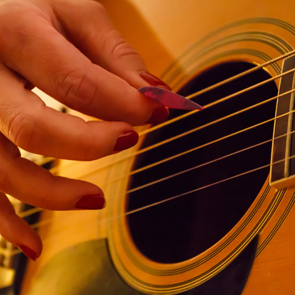 

40PCS Guitar Picks Durable Practical Fashionable Musical Instrument Accessories Guitar Plectrums Instrument Picks for Profession