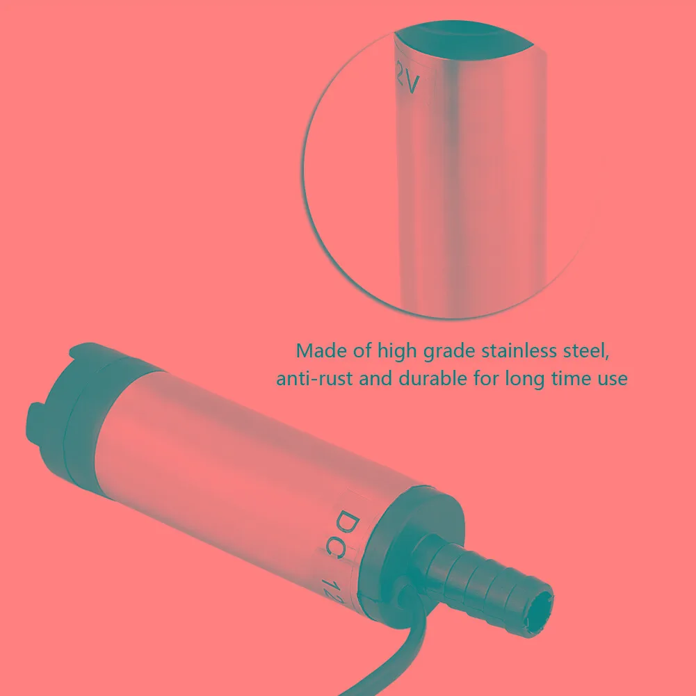 Погружной насос со съемной сеткой портативный Электрический заправочный