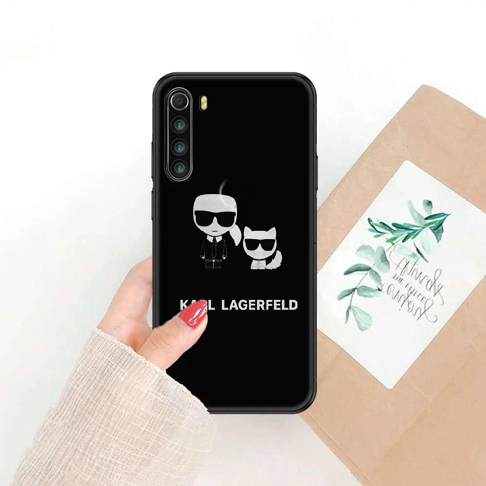

Famous Artist KARLS Phone case For Xiaomi Redmi Note 7 7A 8 8T 9 9A 9S 10 K30 Pro Ultra black art cell cover painting back tpu