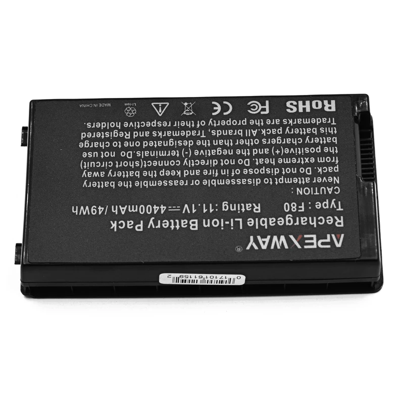 Аккумулятор A32-A8 11 1 В для ноутбука ASUS A32-F80 F8 F80 F80L F80S F5 F50 F50Z N80 N80Vc N80Vm N80Vn N80Vr X61 X80 X80L X80Z