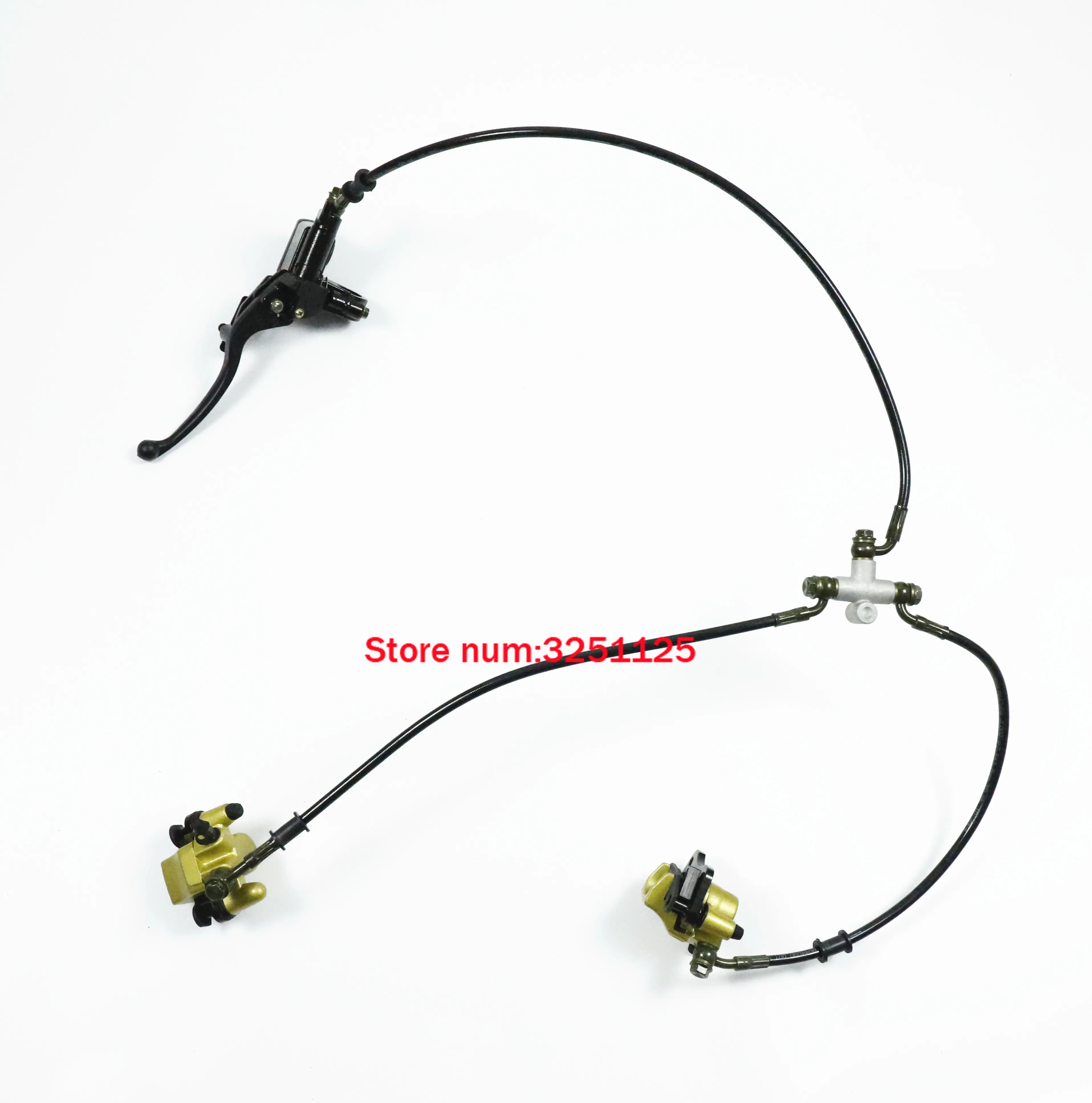 Передние гидравлические двойные дисковые тормозные суппорты системы колодки