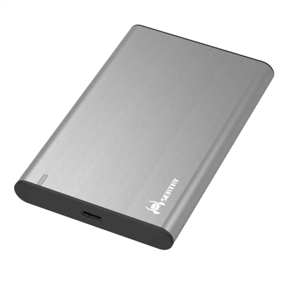 Type C Чехол для жесткого диска 2,5 дюйма SATA 3,0 к USB 3,0 адаптер для жесткого диска корпус для SSD диск HDD коробка Тип C 3,1 чехол костюм 7 мм/9,5 мм - Цвет: Type C