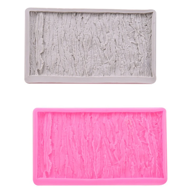 Дерево коры текстуры деревянный узор коврик силиконовая форма для помады