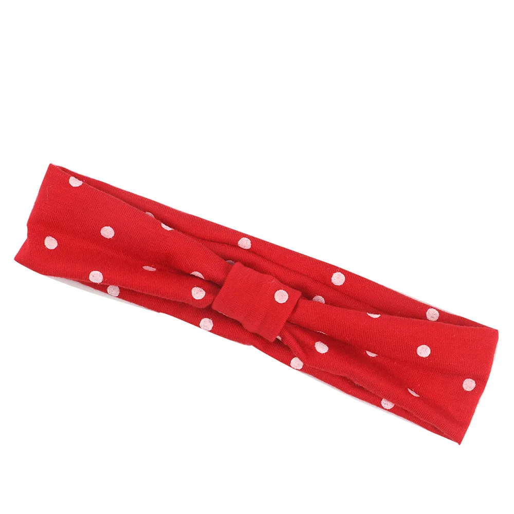 Коллекция 2019 года 1 предмет милый детский ободок в горошек эластичная повязка для
