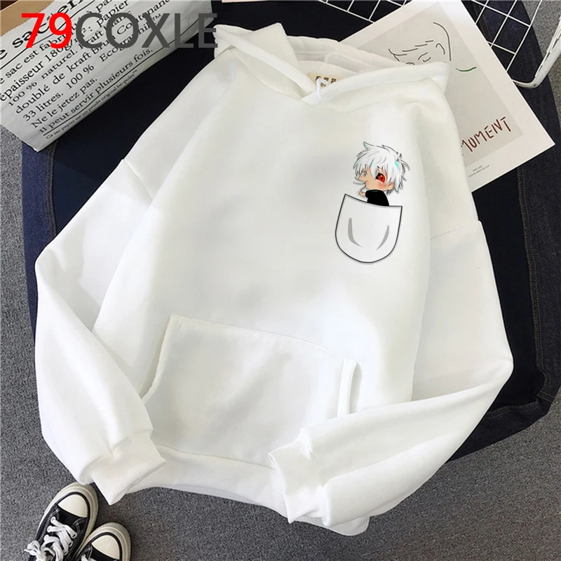 

Tokyo Ghoul hoodies male Oversized printed Korea 2021 male sweatshirts hoody hip hop Ulzzang