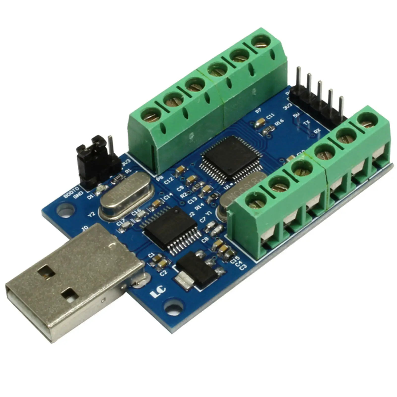 USB интерфейс 10 каналов 12Bit AD сбор данных для выборки STM32 коммуникационная плата