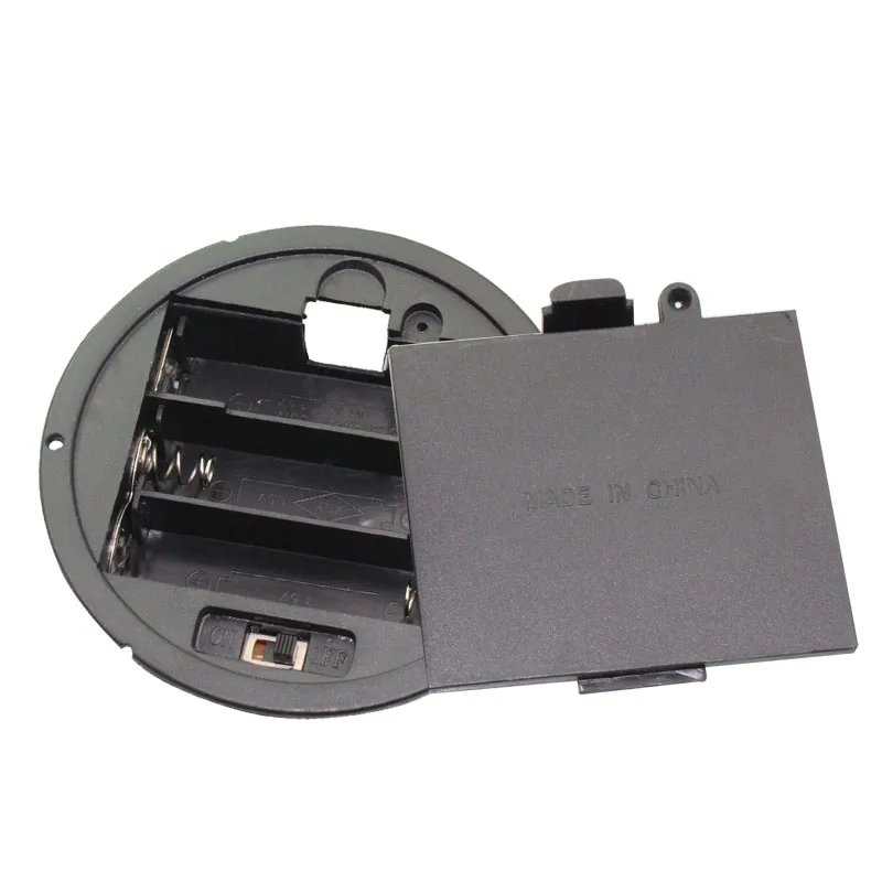 

30pcs/lot 3 AA 3A 4.5V Battery Holder Storage Box Shell Case with Switch Cover 3x AA Round Batteries Base Socket Organizer