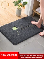Doormats Indoor And Outdoor Rugs Household Kitchen Bathroom Absorb Water Antiskid  Foot Mats Upgrade Thickened Carpets