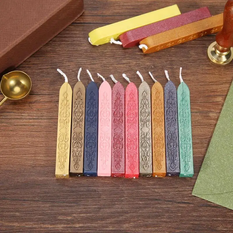 Retro DIY Sealing Strips Seal Wax Stick Paint Stamps for Letter Invitations | Канцтовары для офиса и дома