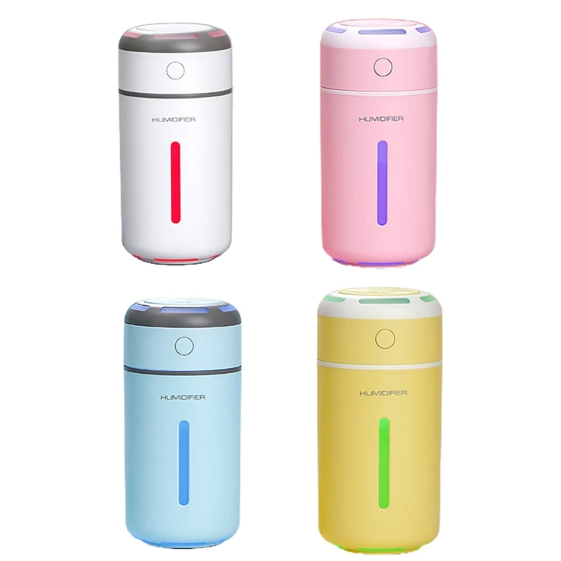 

230ML Humidifier Ultrasonic USB Aroma Essential Oil Diffuser Air Purifier Lamp