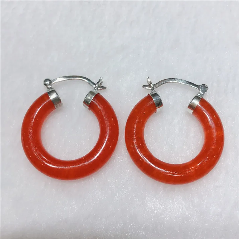 Красивые новые серьги из натурального фиолетового камня|earring findings silver|silver post