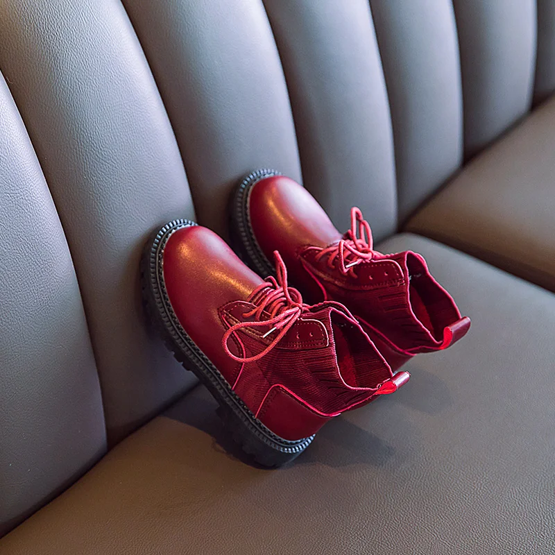 Новые модные удобные мягкие вязаные Ботинки martin в британском стиле для мужчин и