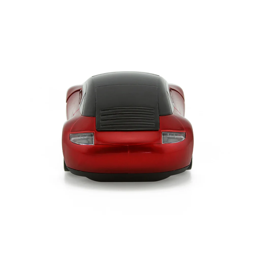 Беспроводная мышь в форме автомобиля, Компьютерные Мыши Mause Super 2,4 Ghz с мигающим светодиодный светильник Sem Fio, мышь для нетбука, ноутбука, игровая мышь