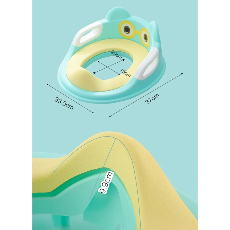 

Baby Toilet Potty Training Safe Seat For Kid with Armrests Infant Urinal Cushion Comfortable Toilet Ring Infant Potty