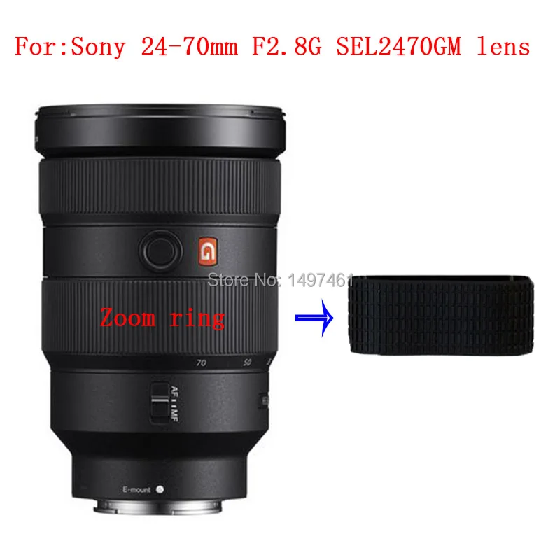 Зум резиновое кольцо Запчасти для sony FE 24-70 мм F2.8 GM SEL2470GM объектив
