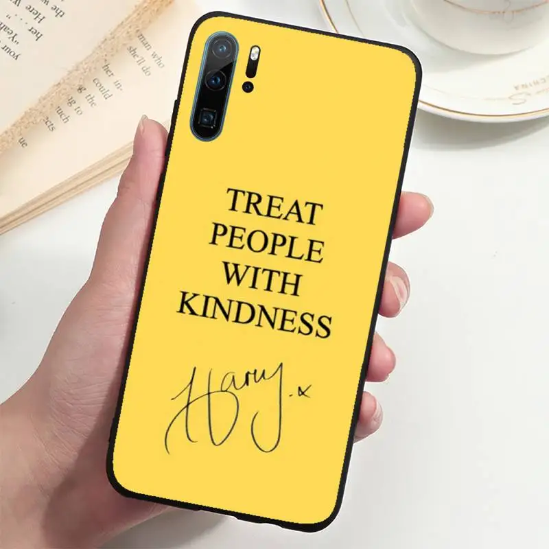 

Harry Styles Relate to Kindness Phone Case For Huawei P20 P30 P40 lite Pro P Smart 2019 Mate 10 20 Lite Pro Nova 5t
