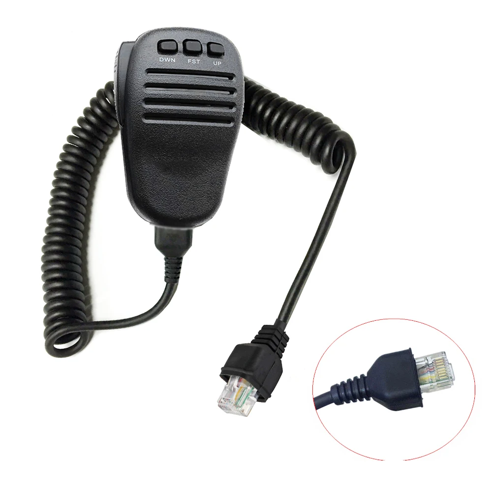 Для штатива микрофона PTT Mic RJ45 8 контактный разъем для YAESU FT 450 817 857 897 двусторонней