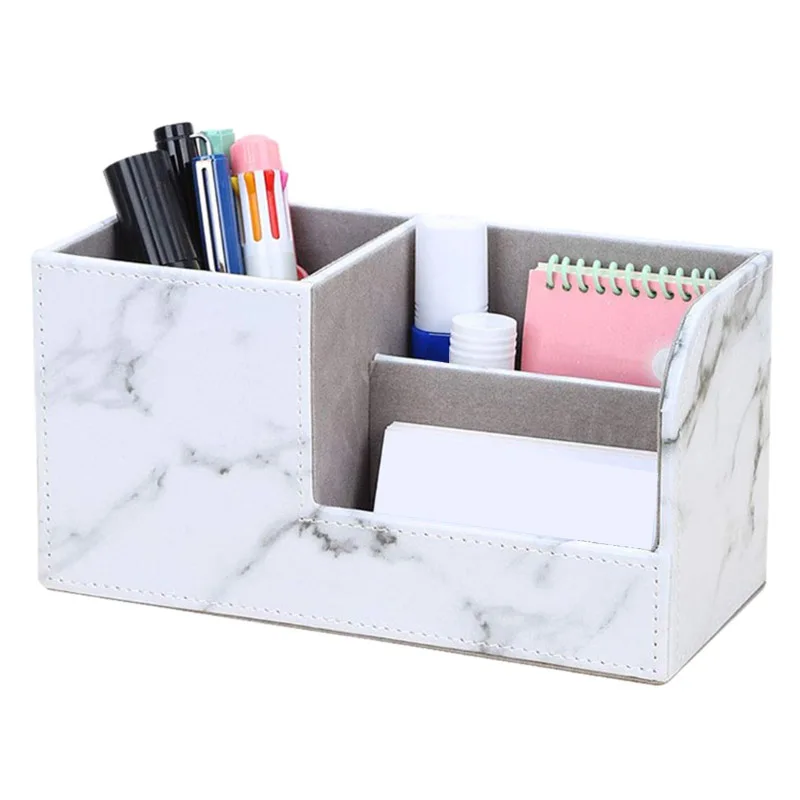 Деревянный Строительный кожаный многофункциональный настольный канцелярский