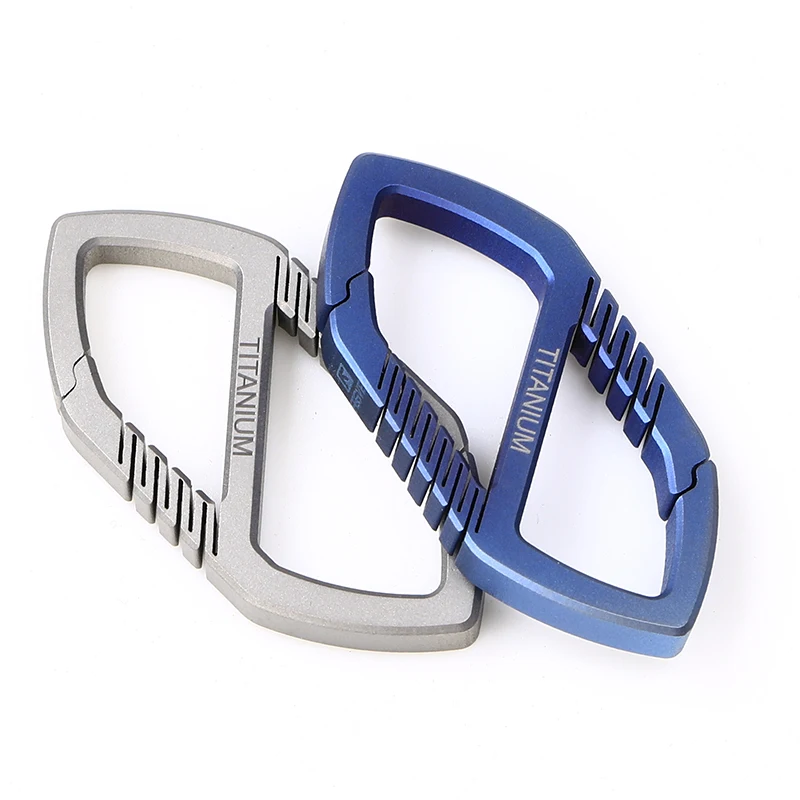 Карабин Tiartisan из титанового сплава 8 форм пряжка для скалолазания на открытом