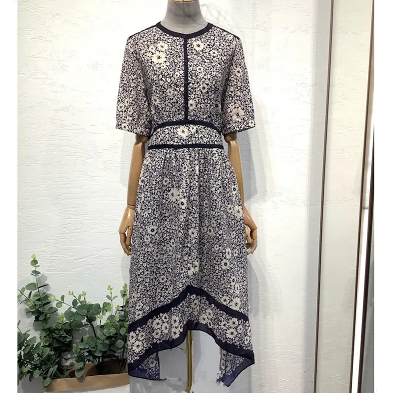 

Little Daisy Floral Dress 2020 Summer New Round neck Dress