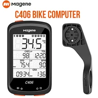 wireless mtb bicycle computer magene c406 gps mountain road bike speedometer support ant cycling s3 cadence speed sensor combo