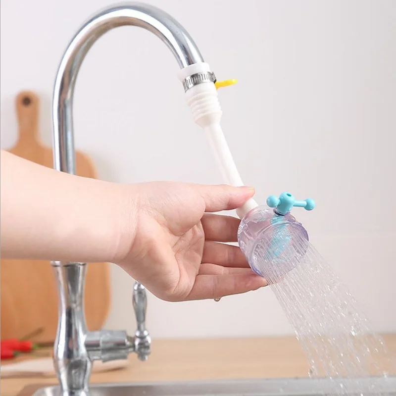 Смеситель для кухни душ вращающийся фильтр спрей ванной комнаты мытья экономия