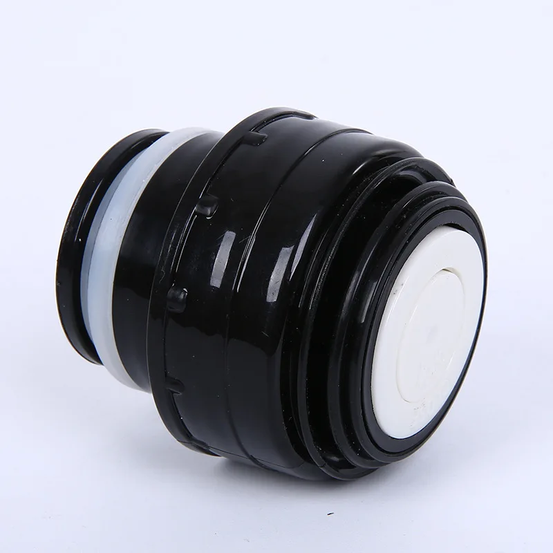 Черный термос Крышка кружки выпускная фляжка в форме пули крышка вакуумной