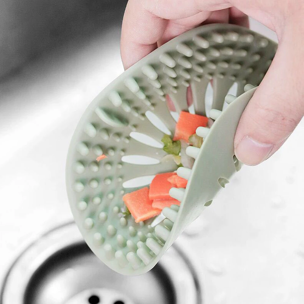 

Household Kitchen Sink Filter Shower Drain Hair Catcher Stopper Bathroom Floor Drain Cover Universal Anti-clogging Sink Strainer