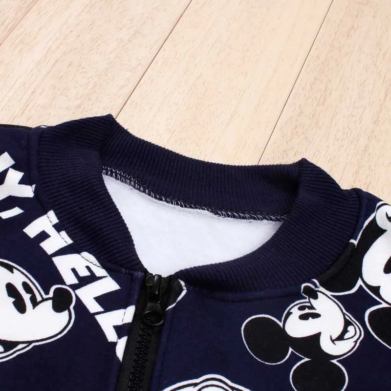 Комплекты одежды для мальчиков и девочек с Минни 2018 детская одежда на осень зиму