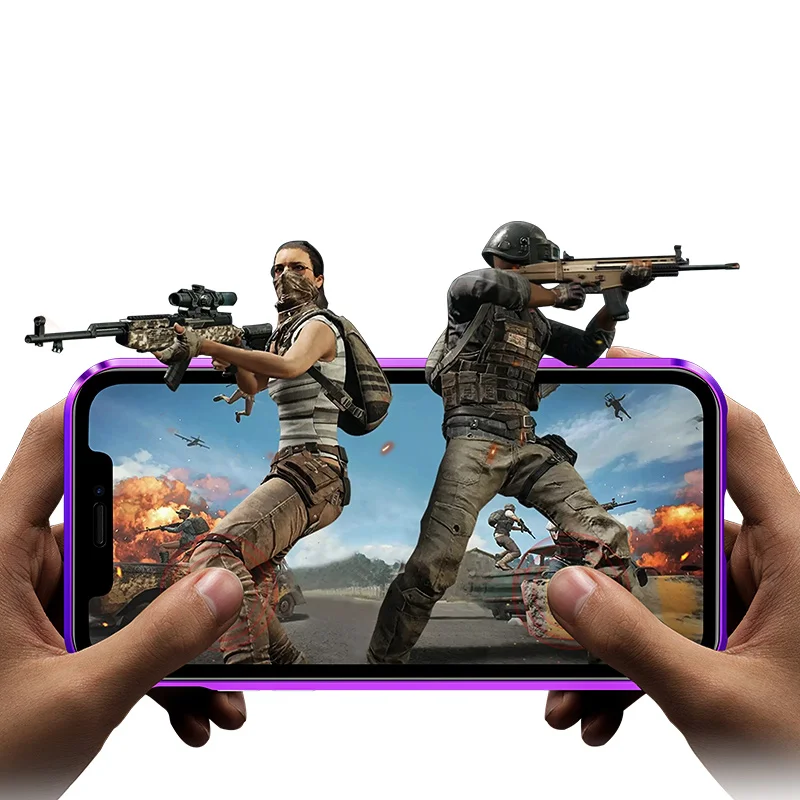Градиентная Магнитная Адсорбция для iPhone X XS Max чехол из закаленного стекла назад