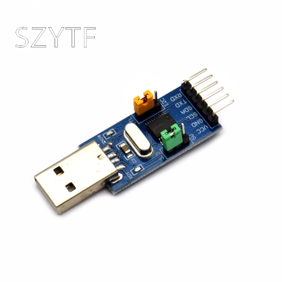 CH341T комбинированный модуль USB к IEC IIC UART ttl одночиповый серийный