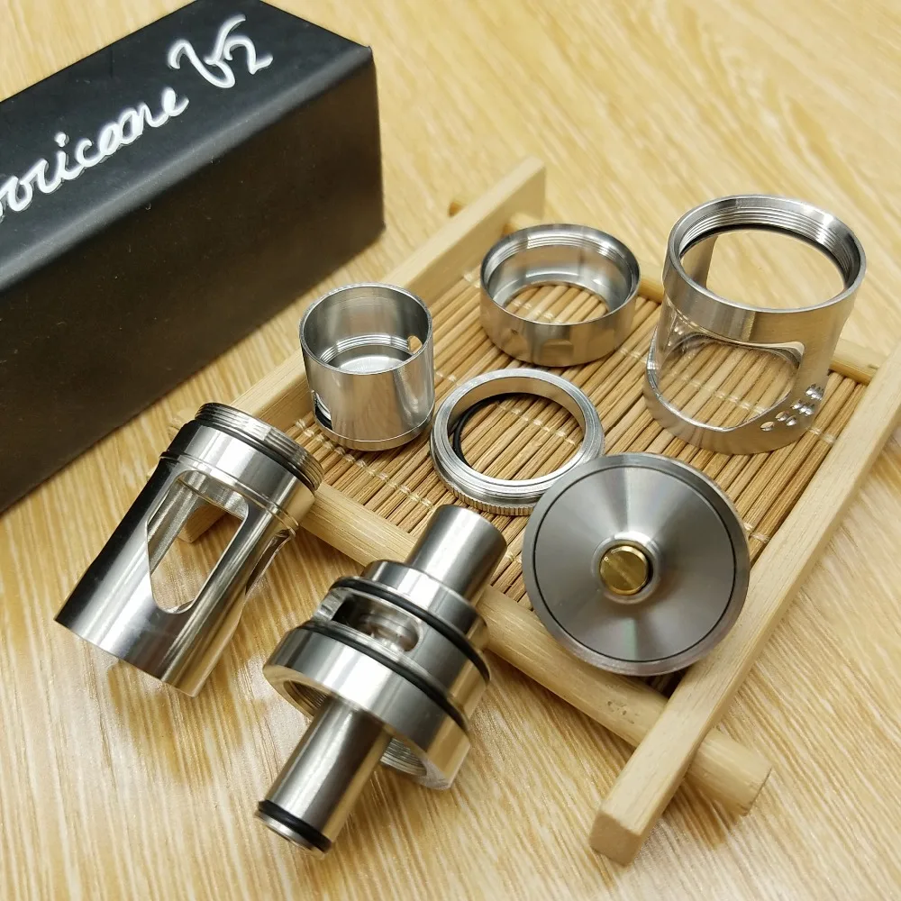 SXK Hurricane V2 RTA атомайзер 23 мм Диаметр 4 мл электронная сигарета Регулируемый