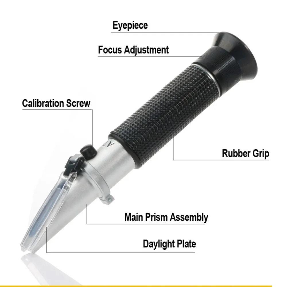 Портативный рефрактометр RZ для морской соленой воды измеритель аквариумный с