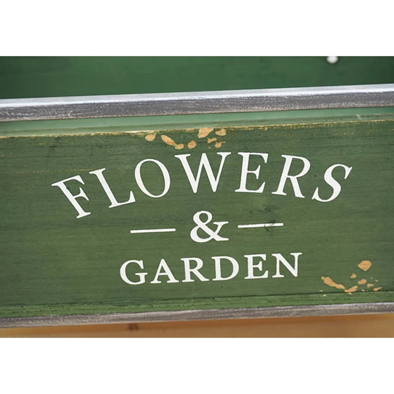 American Industrial Retro Style Personalized Home Gardening Flower Stand Floats Display Rack Indoor Outdoor Patio Garden Balcony