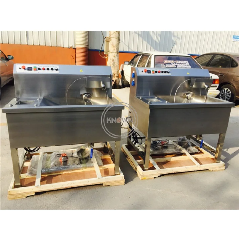 CE Approved Multi-function 60kg high capacity chocolate melting machine electric moulding tempering price |