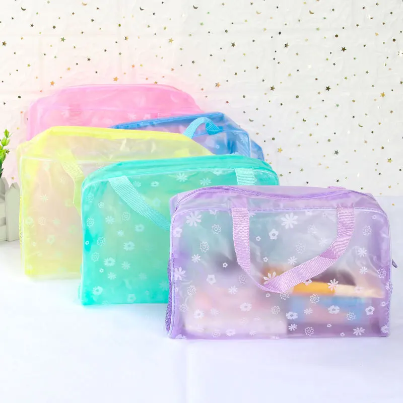 Водонепроницаемый прозрачный органайзер для косметики из ПВХ|Коробки и ящики