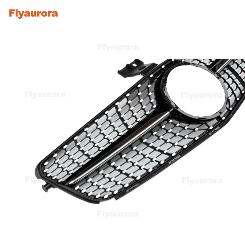 Алмазный Звездный автомобильный передний бампер сетчатый гриль решетка для Mercedes