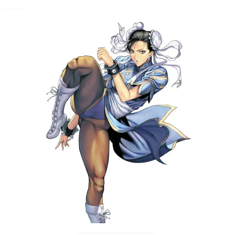 Водонепроницаемая и Солнцезащитная ПВХ Красивая воин Чун Ли автомобильные