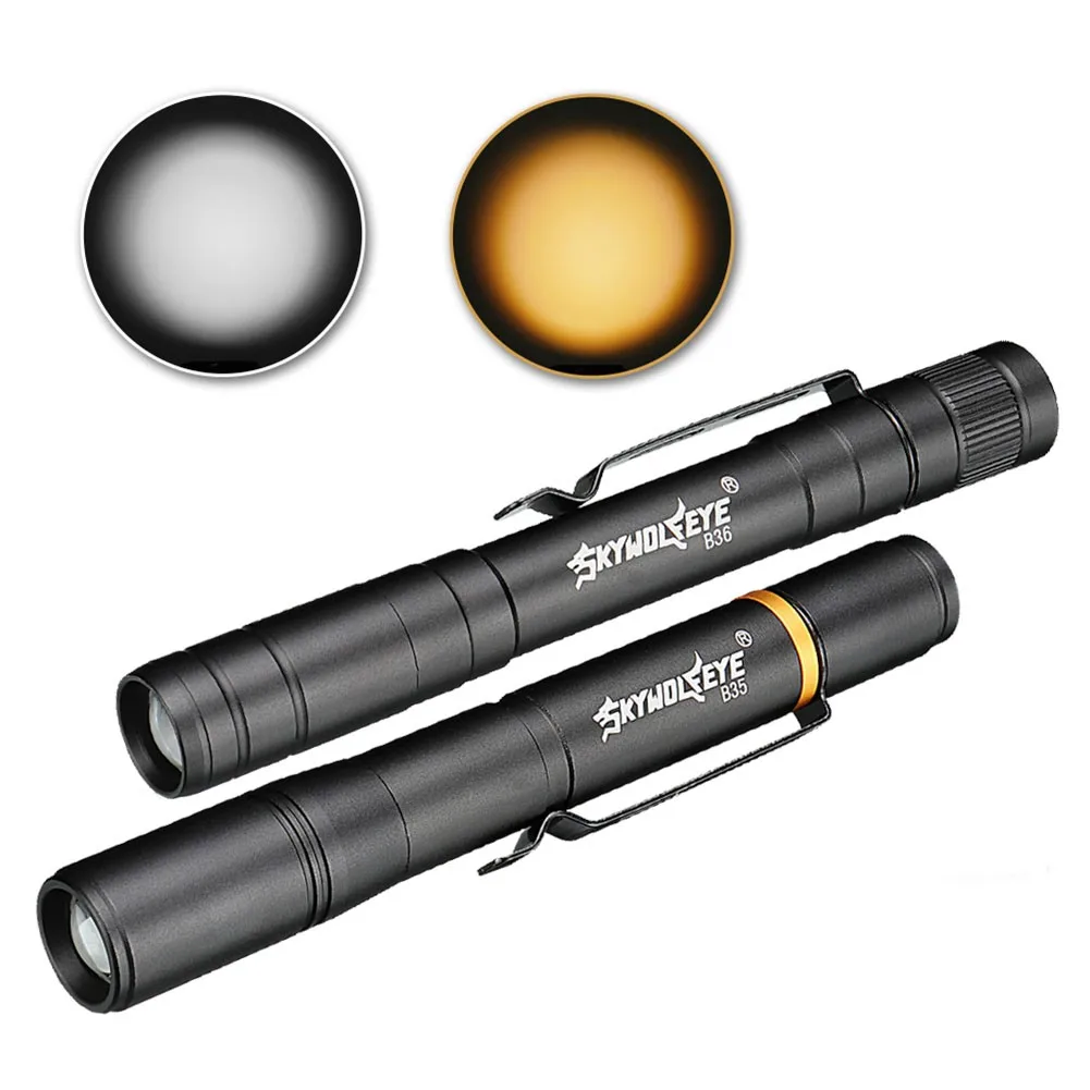 

Portable Super Bright LED Flashlight Work Lights Dual Light Source Waterproof Torch Camping Lamp 2 Modes USB Charging Lantern