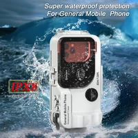 universal waterproof phone case cover for under 6 5 all smartphone 40m underwater diving photography equipment accessories