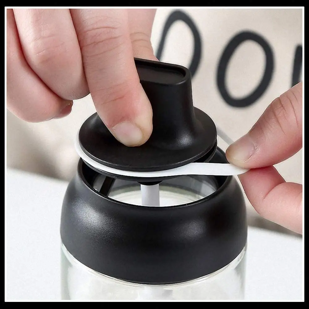 Стеклянный диспенсер для оливкового масла бутылки специй банки ложка приправ