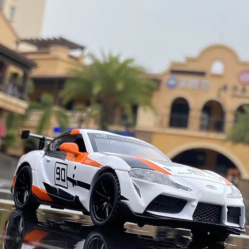 

2021 New 1:32 Toyota GR SUPRA Pandem Alloy Car Model Diecasts & Toy Vehicles Toy Cars Kid Toys For Children Gifts Boy Toy