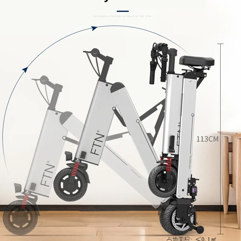X-Front Ebike мини складной электрический мотоцикл Сверхлегкий портативный литиевый