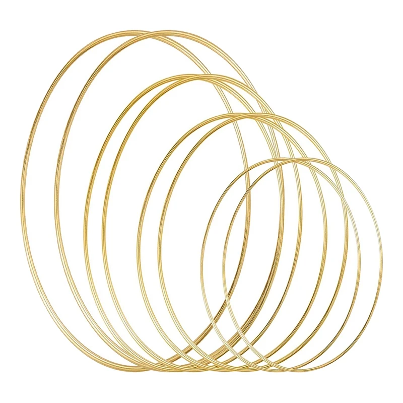 Кольца металлические для ловцов снов и поделок 6 дюймов 8 10 12 дюймов|Ловцы