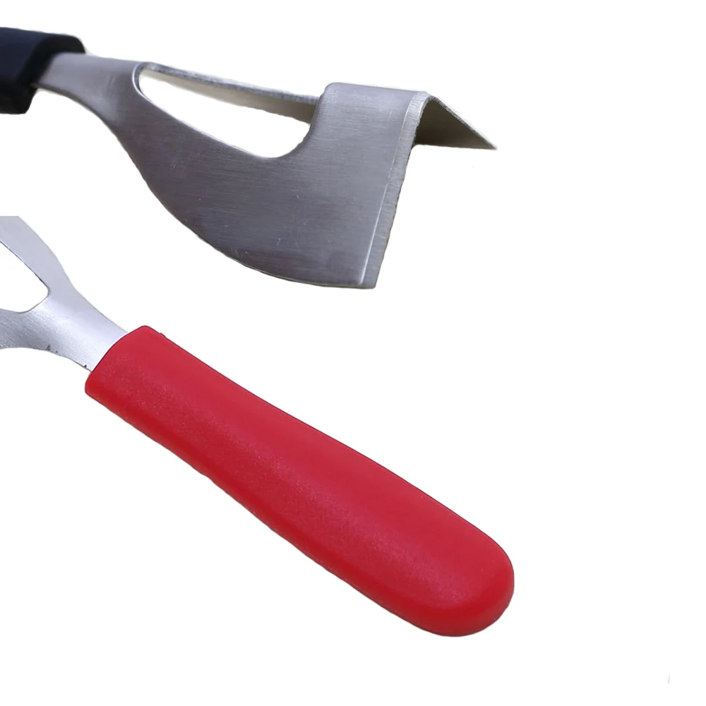 Нержавеющая сталь сырорезка нож для сыра и масла обрезчик углов с силиконовой