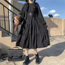 Ybyr-vestido midi japonés harajuku para mujer...